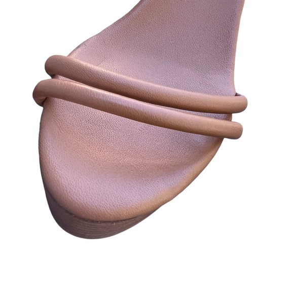 Kate Spade Saturday Wood Platform Wedge Sandal Tan Size 6 - Picture 7 of 15